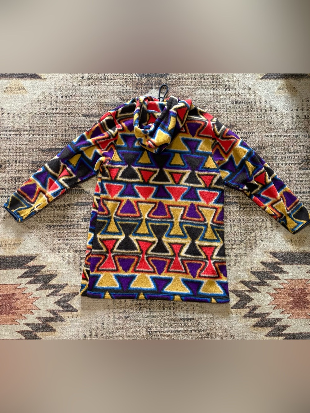 Patagonia Synchilla Cagoule Catalan Aztec w Unisex Men’s Medium/ Women’s Lrg - Picture 6 of 8